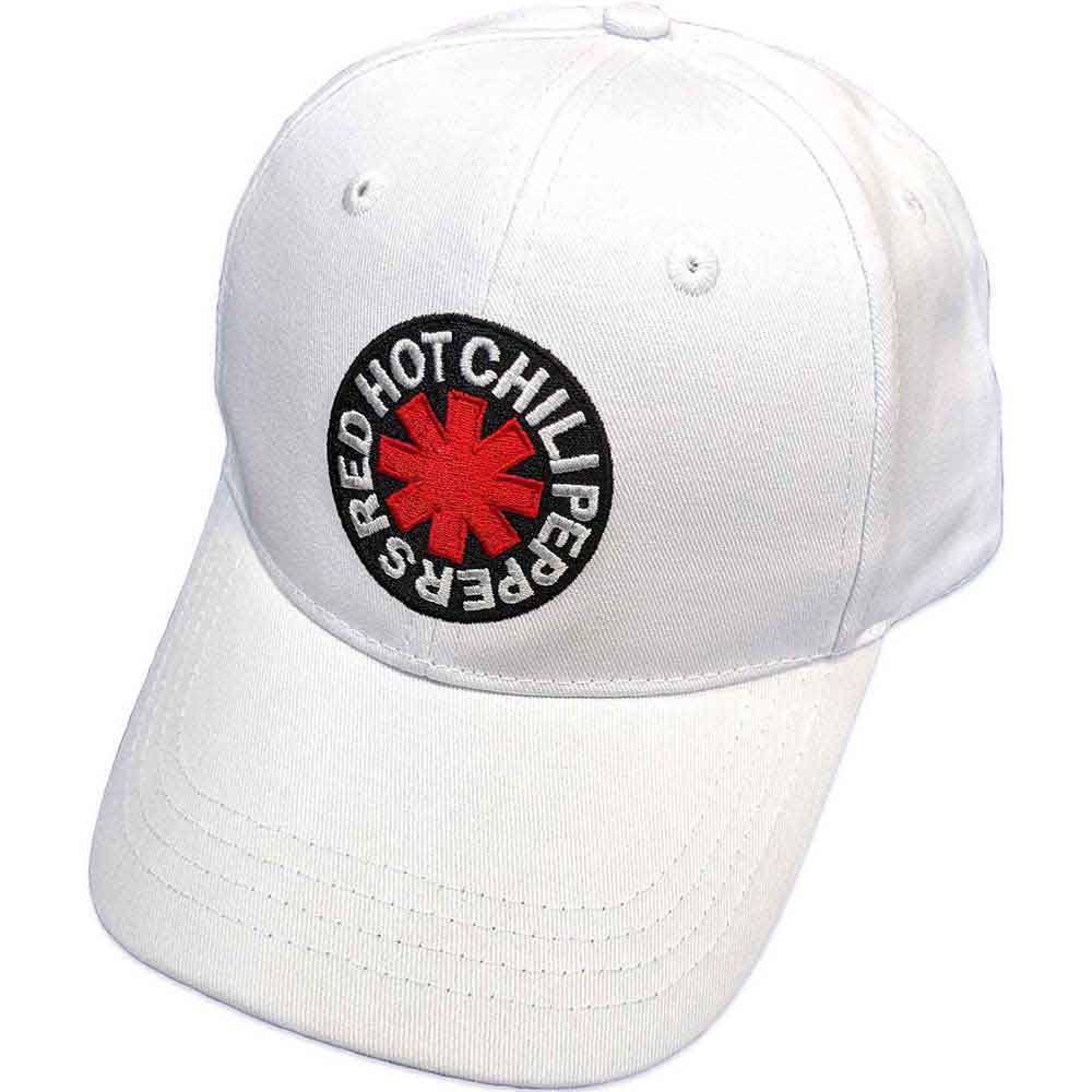 Red Hot Chili Peppers Unisex Baseball Cap: Classic Asterisk (White)