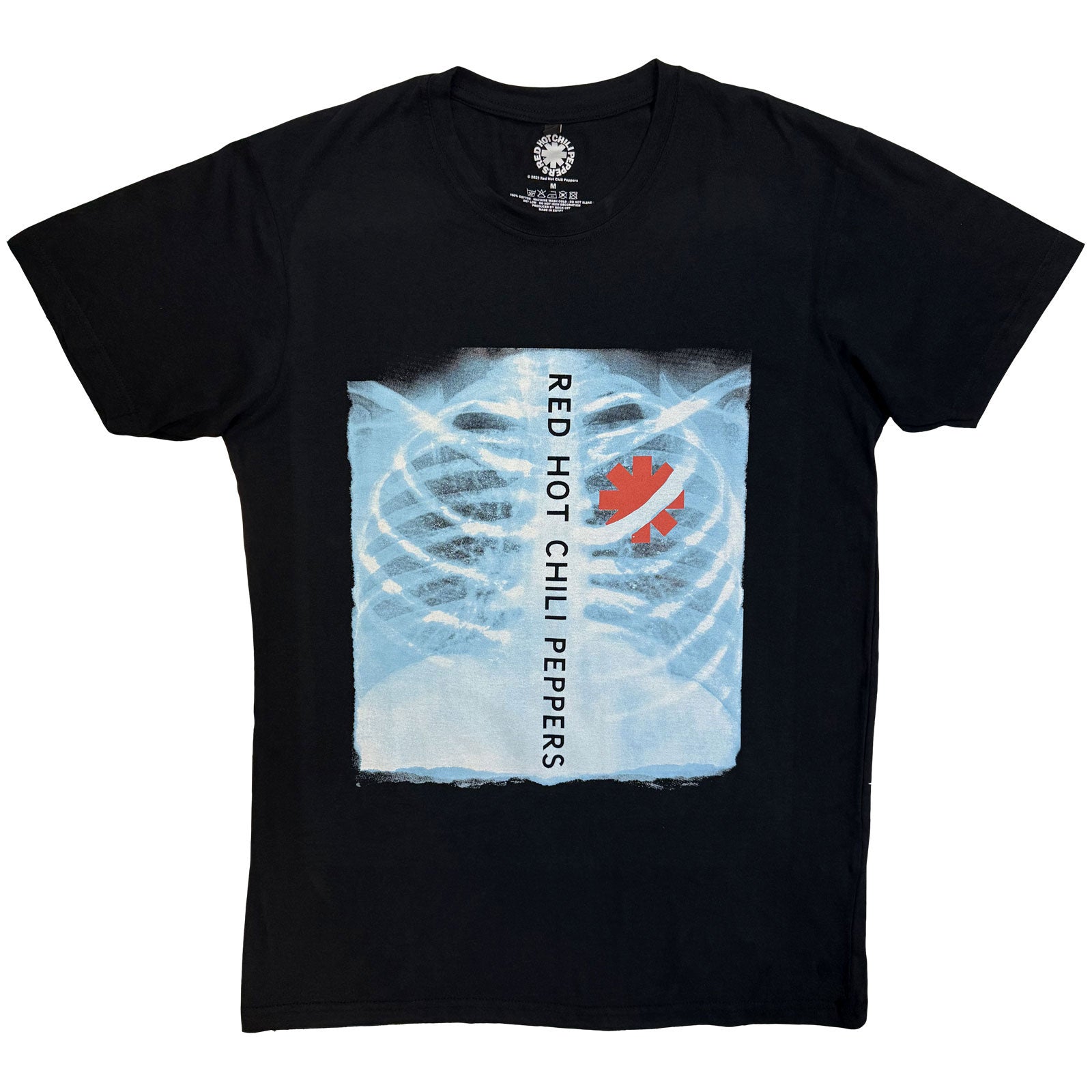 Red Hot Chili Peppers Unisex Premium Carbon T-Shirt: X-Ray (Black)
