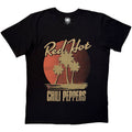 Red Hot Chili Peppers Unisex Premium Carbon T-Shirt: Palms (Black)