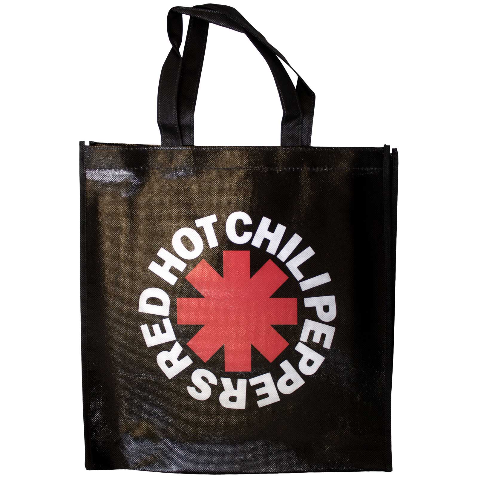 Red Hot Chili Peppers Eco Shopper: Classic Asterisk (Black) (Back Print)