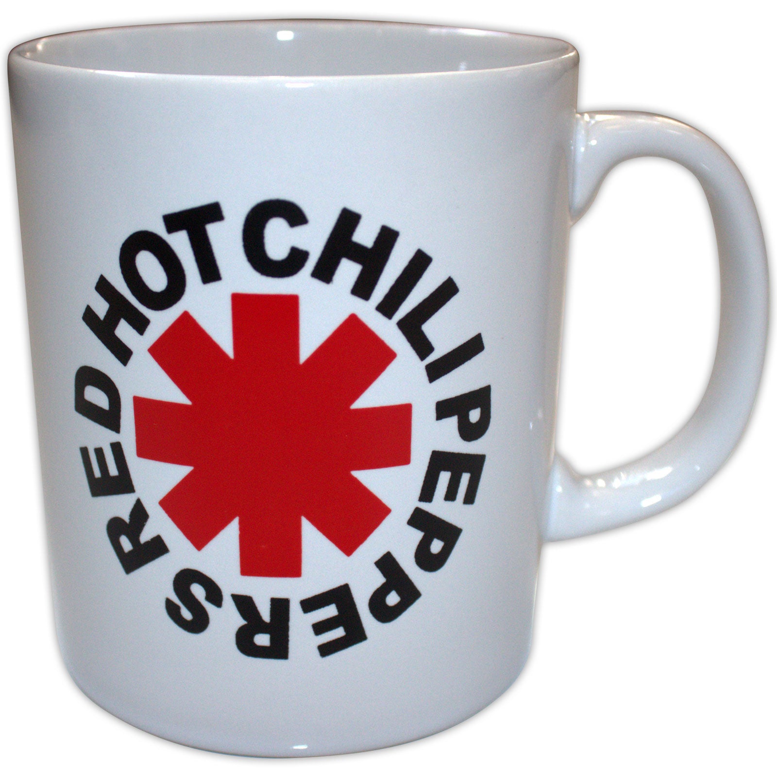 Red Hot Chili Peppers Unboxed Mug: Classic Asterisk (White)