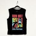 Red Hot Chili Peppers Unisex Tank T-Shirt: Portrait Photos (Black)