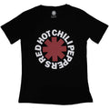 Red Hot Chili Peppers Ladies T-Shirt: Classic Asterisk (Black)