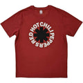 Red Hot Chili Peppers Unisex T-Shirt: Classic Asterisk (Red)