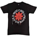 Red Hot Chili Peppers Unisex T-Shirt: Stencil (Black)