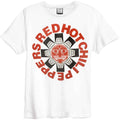 Red Hot Chili Peppers Unisex T-Shirt: Aztec (White)