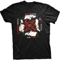 Red Hot Chili Peppers Unisex T-Shirt: Blood/Sugar/Sex/Magic (Black)