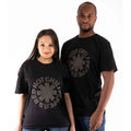 Red Hot Chili Peppers Unisex T-Shirt: Classic Asterisk Logo (Black) (Hi-Build)