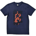 Red Hot Chili Peppers Unisex T-Shirt: In The Flesh (Navy Blue)