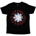 Red Hot Chili Peppers Unisex T-Shirt: Scribble Asterisk (Black)