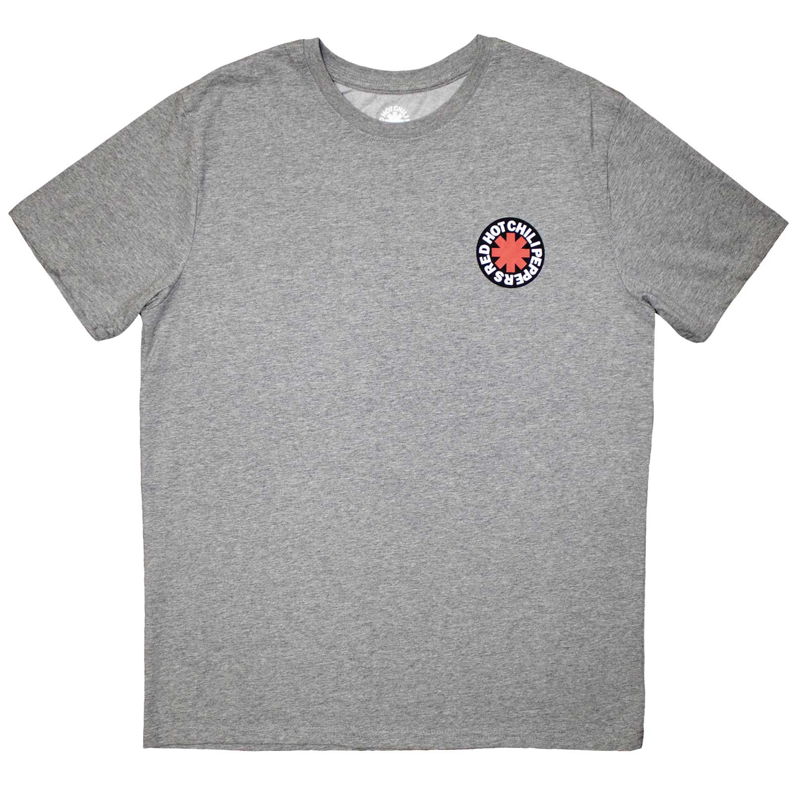 Red Hot Chili Peppers Unisex T-Shirt: Mini Classic Asterisk (Grey)