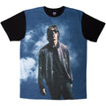 Richard Ashcroft Unisex T-Shirt: Glitter Jacket (Black) (All Over Print)