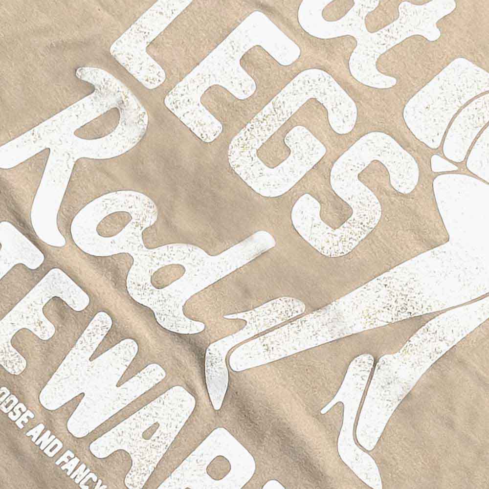Rod Stewart Unisex T-Shirt: Hot Legs (Sand)