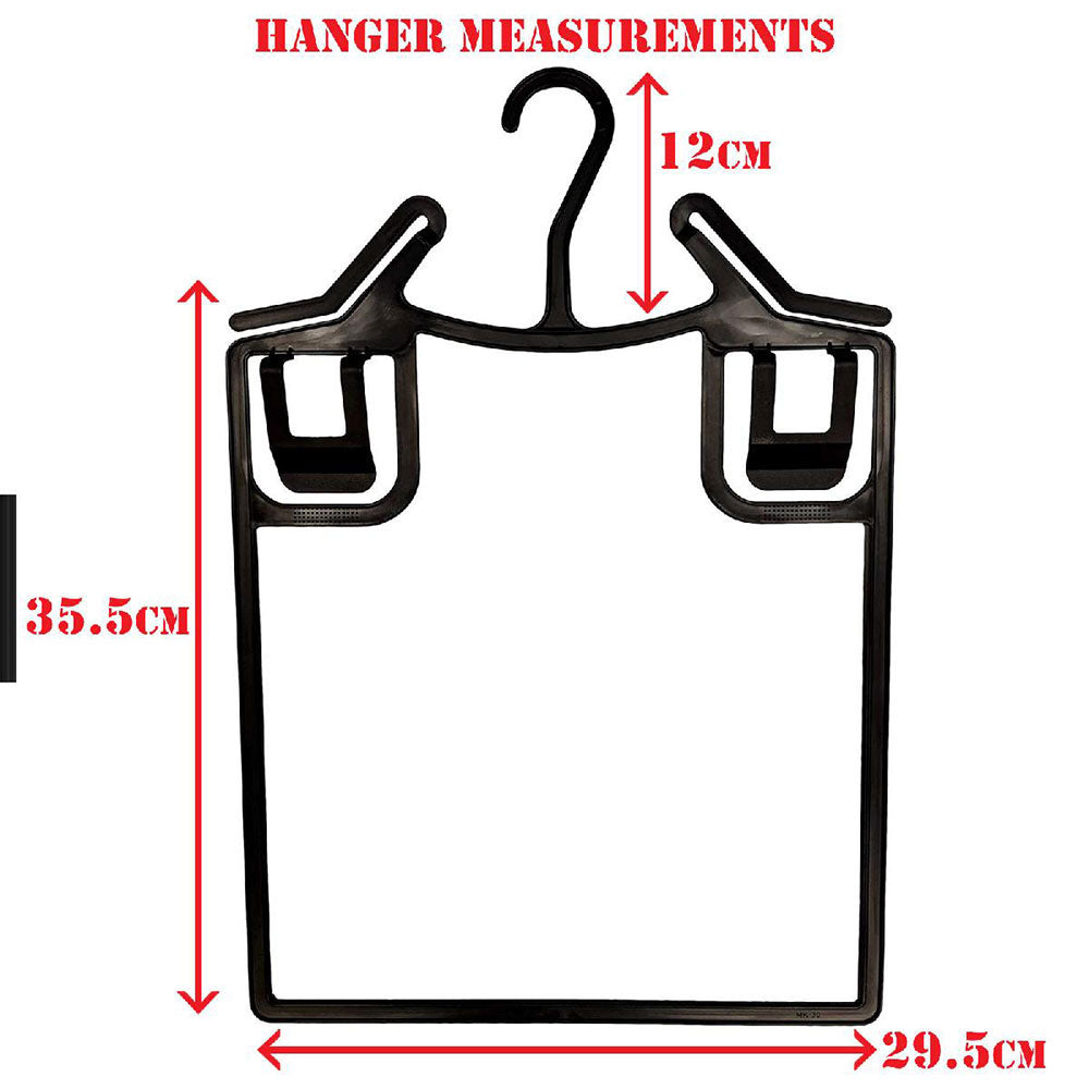 Rock Off Hanger: Square T-Shirt (Black)