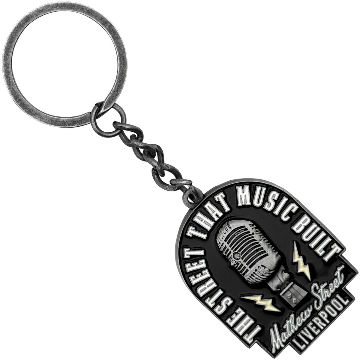 Rock Off Keychain: The Street That Music Built