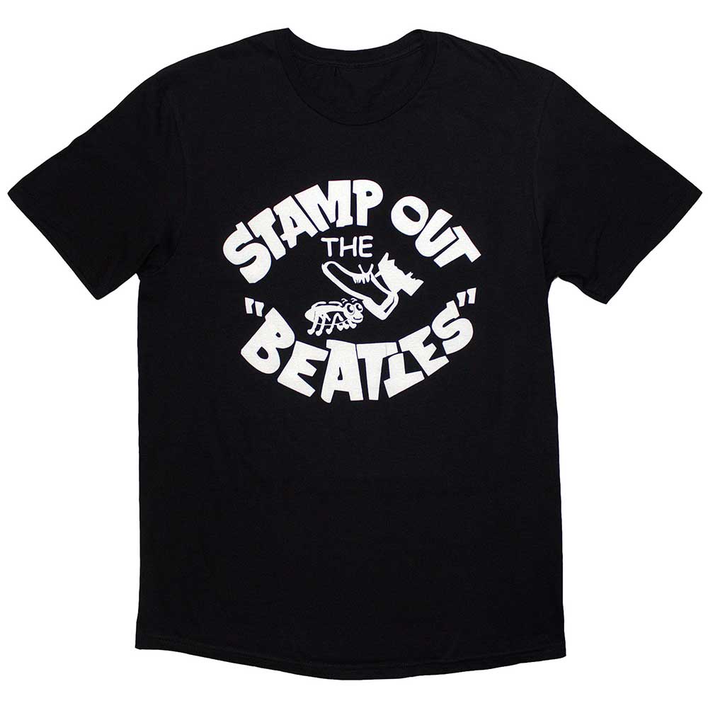 The Beatles Unisex T-Shirt: Stamp Out The... (Black)