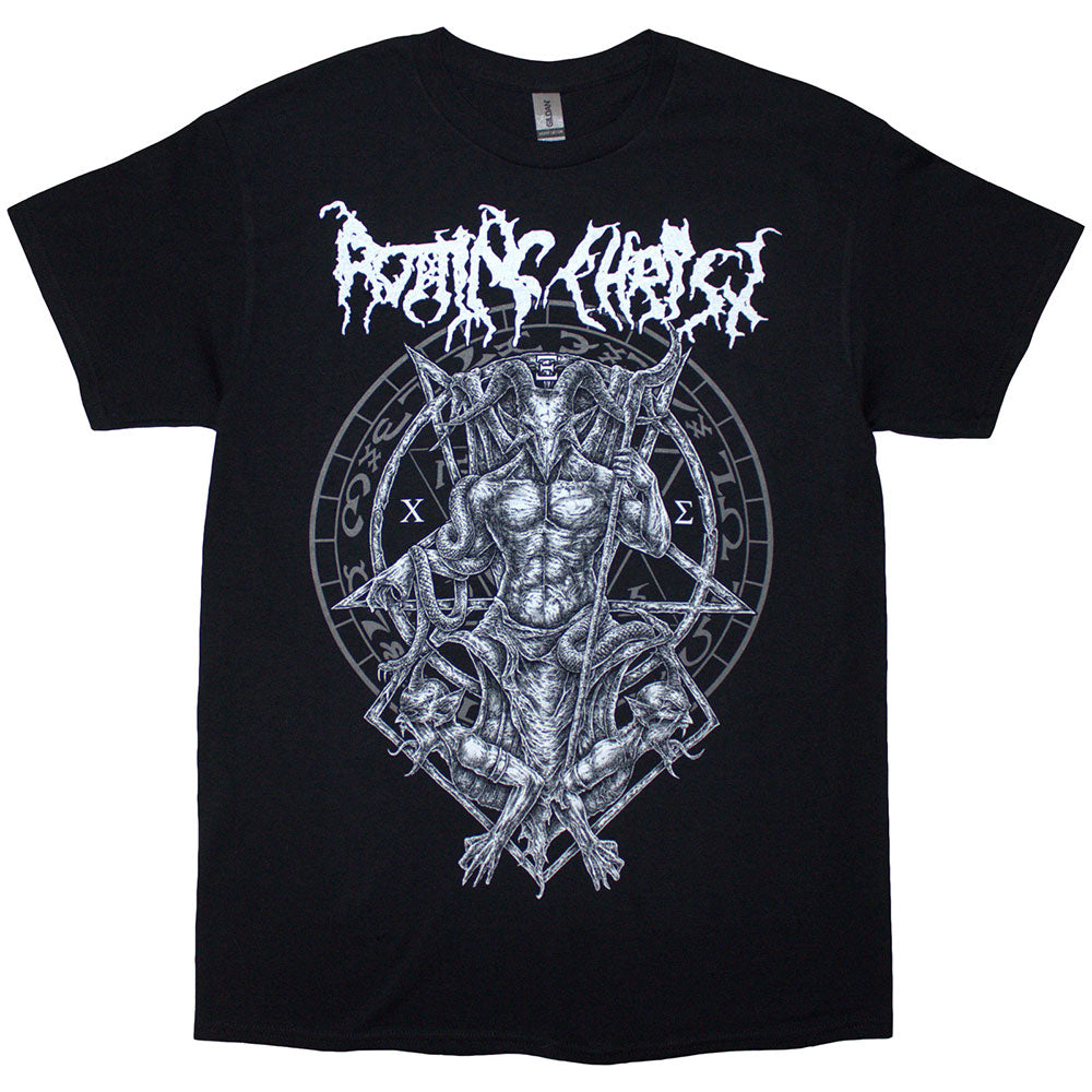 Rotting Christ Unisex T-Shirt: Hellenic Black Metal Legions (Black) (Back Print)