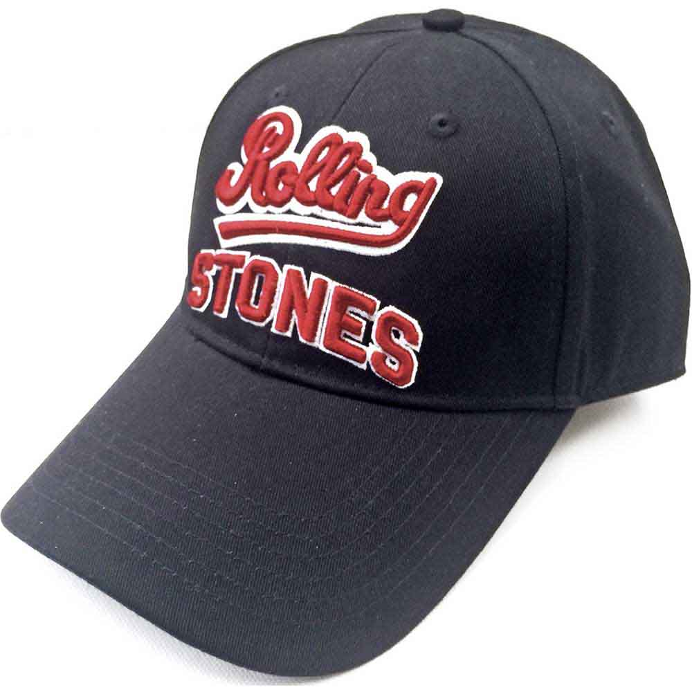 The Rolling Stones Unisex Baseball Cap: Team Logo (Black) (LOS)