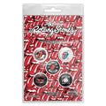 The Rolling Stones Button Badge Pack: Tour Collection