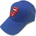 The Rolling Stones Unisex Baseball Cap: Classic Tongue (Mid Blue)(LOS)