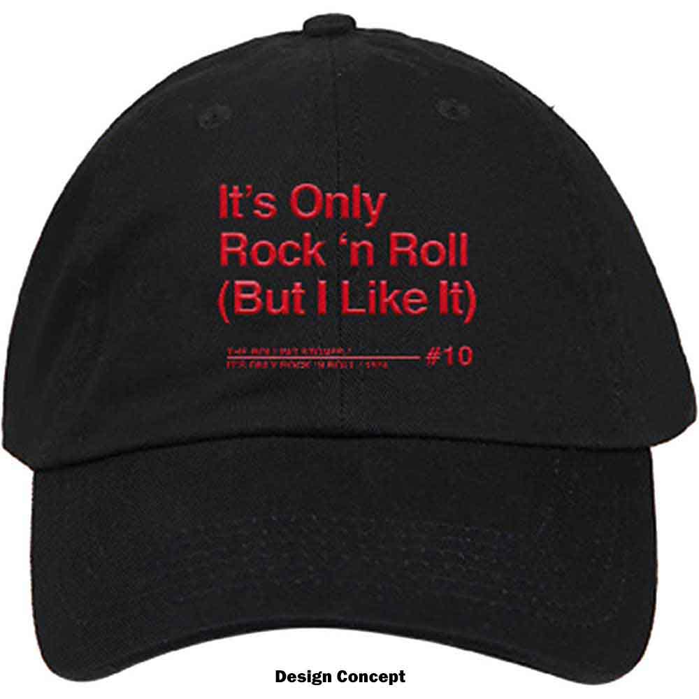 The Rolling Stones Unisex Baseball Cap: It's Only Rock 'N Roll (Black)