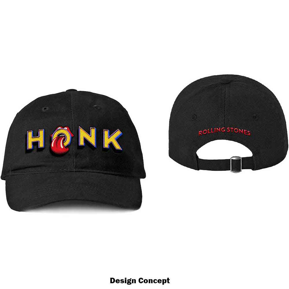 The Rolling Stones Unisex Baseball Cap: Honk (Black)