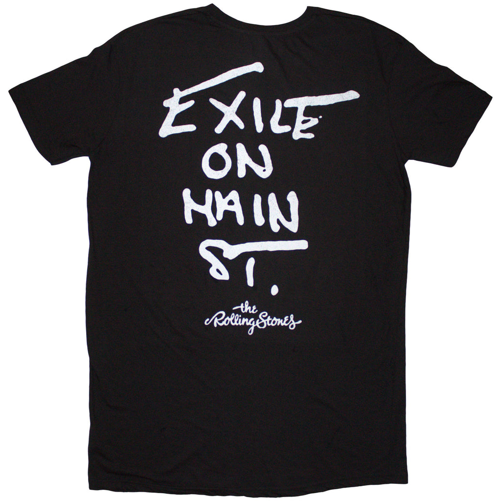 The Rolling Stones Ladies T-Shirt Dress: Ya Gotta Roll Exile (Black) (Back Print)