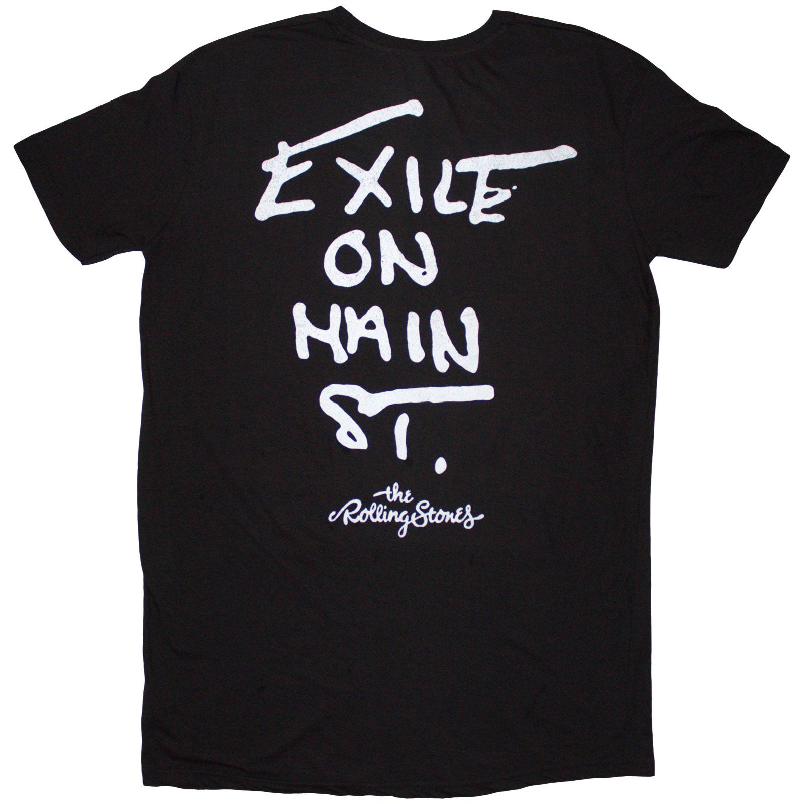 The Rolling Stones Ladies T-Shirt Dress: Ya Gotta Roll Exile (Black) (Back Print)