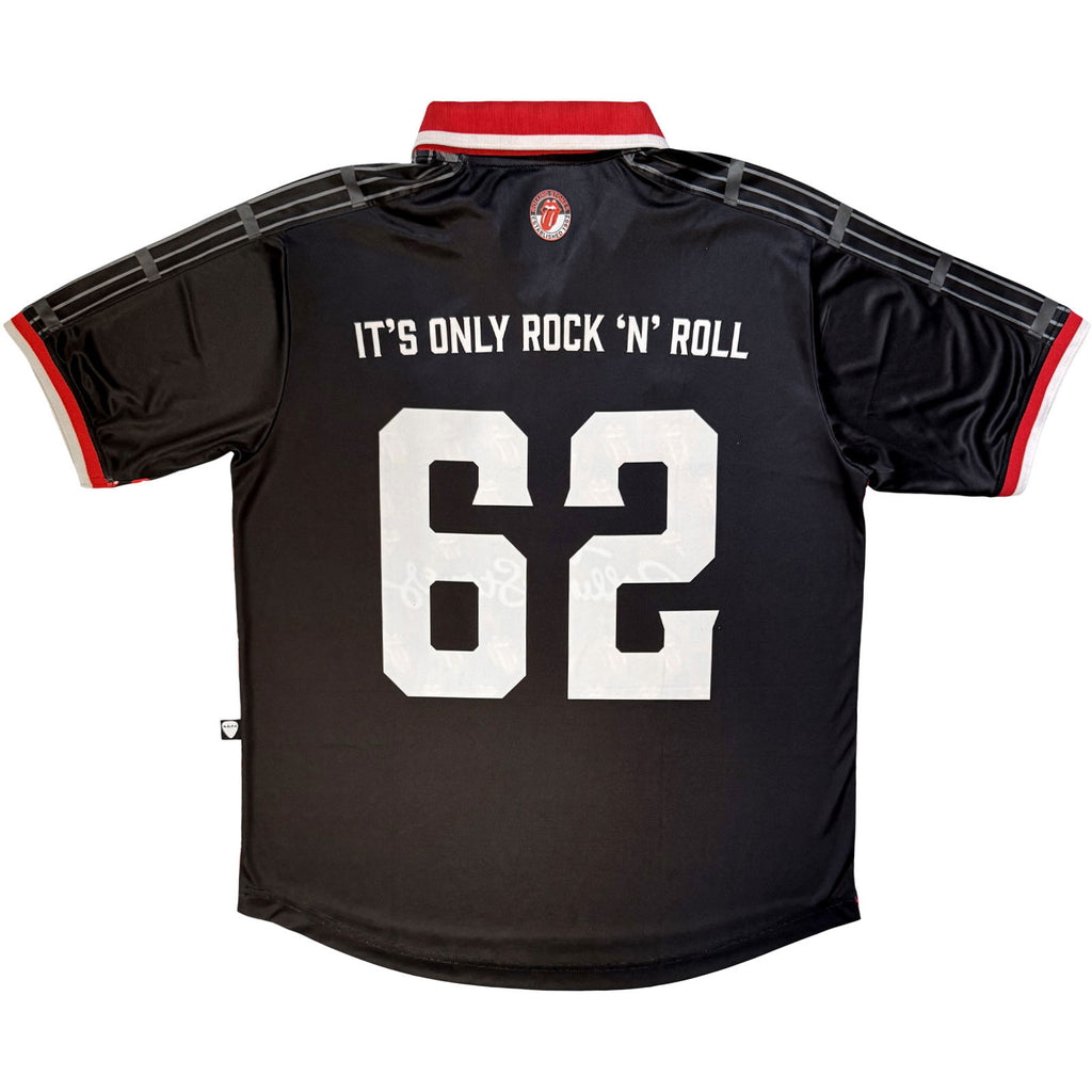 The Rolling Stones Unisex Sports Jersey: IORNR '62 (Black) (All Over Print)