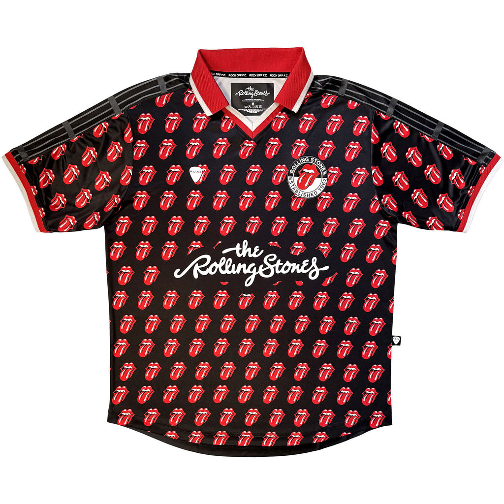 The Rolling Stones Unisex Sports Jersey: IORNR '62 (Black) (All Over Print)