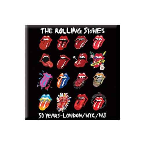 The Rolling Stones Fridge Magnet: Tongue Evolution