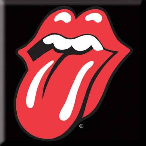 The Rolling Stones Fridge Magnet: Classic Tongue