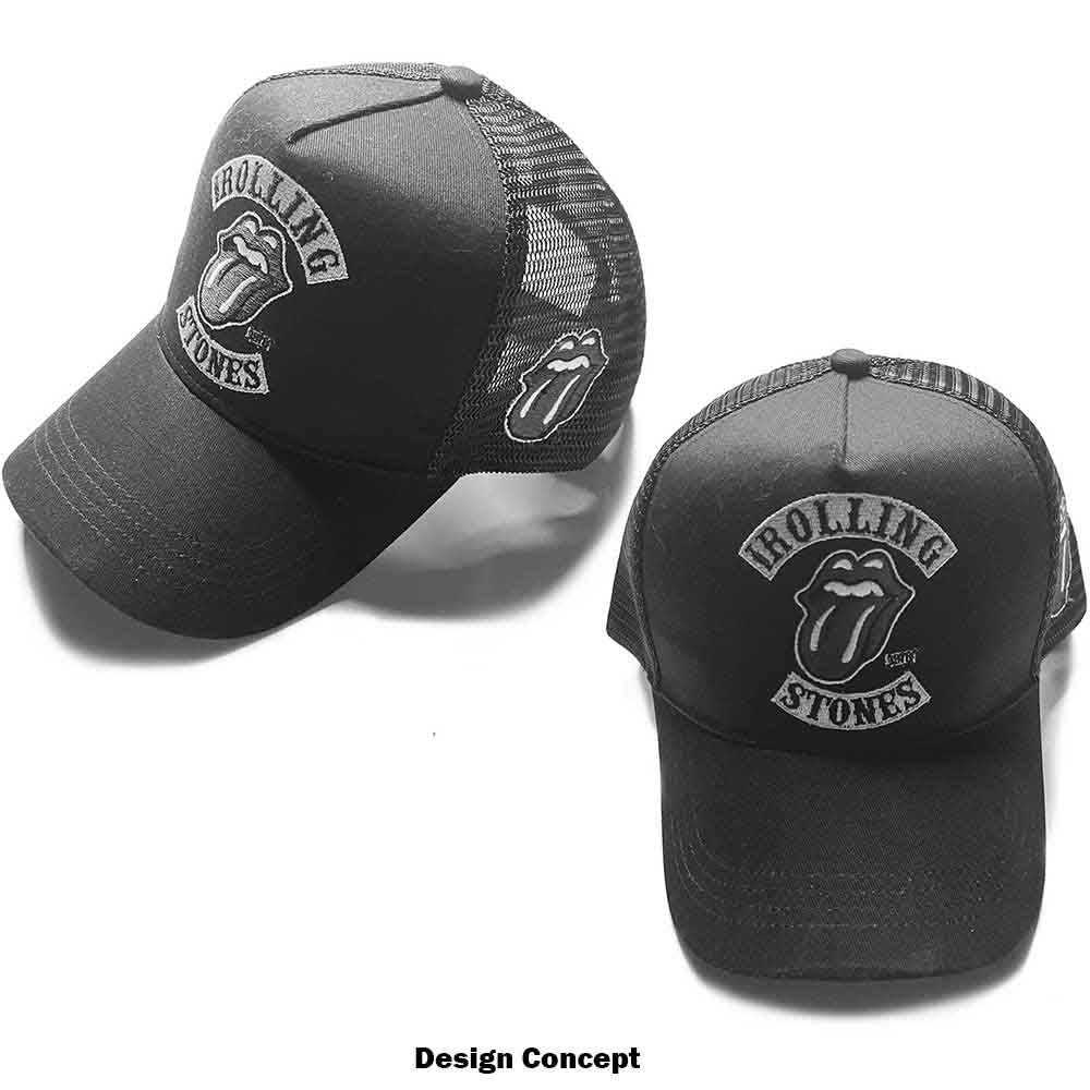 The Rolling Stones Unisex Mesh Back Cap: Tour '78 (Black)