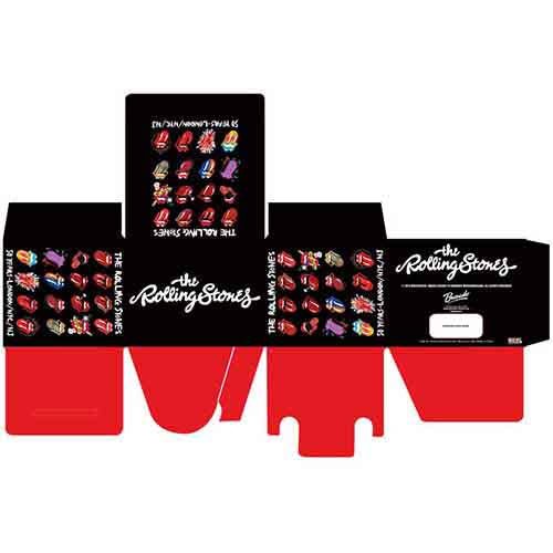 The Rolling Stones Unboxed Mug: Tongue Evolution (Black)