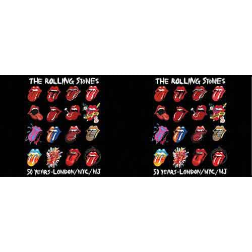The Rolling Stones Unboxed Mug: Tongue Evolution (Black)