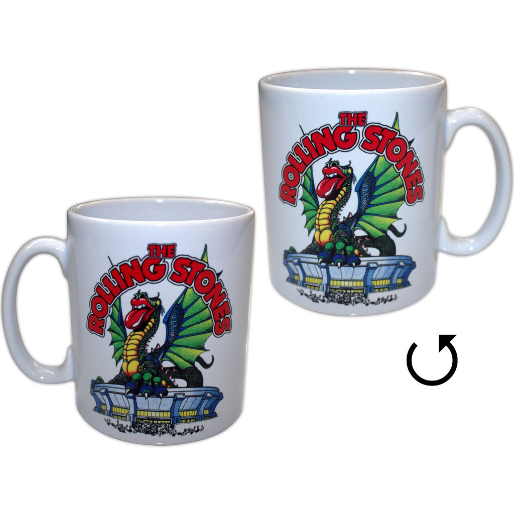 The Rolling Stones Unboxed Mug: Dragon (White)
