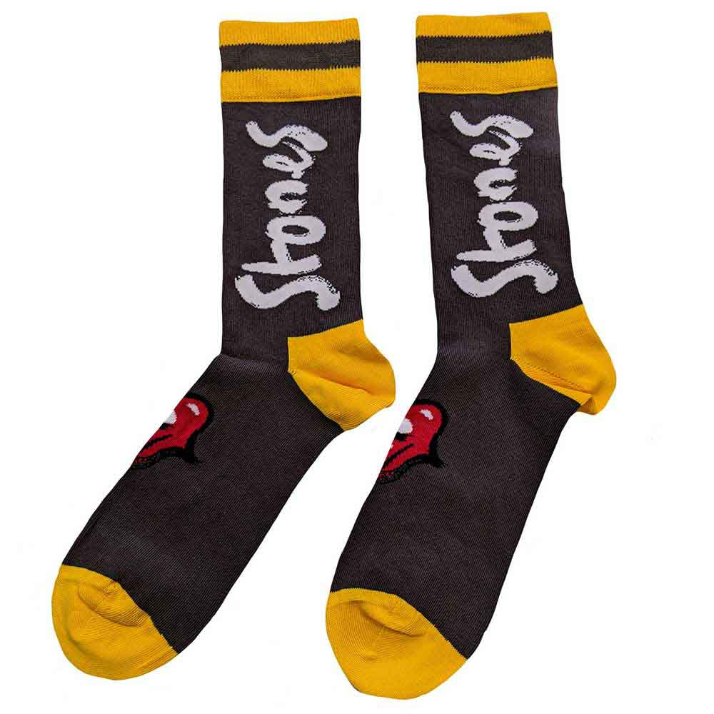 The Rolling Stones Unisex Ankle Socks: No Filter (Black) (UK Size 7 - 11)
