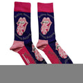 The Rolling Stones Unisex Ankle Socks: UK Tongue (Purple) (UK Size 7 - 11)