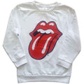 The Rolling Stones Kids Sweatshirt: Classic Tongue (White)
