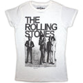 The Rolling Stones Ladies T-Shirt: Est. 1962 Group Photo (White)