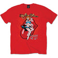The Rolling Stones Unisex T-Shirt: Start me up (Red)