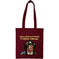 The Rolling Stones Cotton Tote Bag: Foreign Tongues (Red)