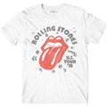 The Rolling Stones Unisex T-Shirt: Aero Tongue (White)