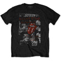 The Rolling Stones Unisex T-Shirt: Elite Faded (Black)