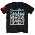 The Rolling Stones Unisex T-Shirt: Some Girls Album (Black) (Sleeve Print)