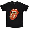 The Rolling Stones Unisex T-Shirt: Christmas Tongue (Black)