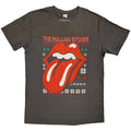 The Rolling Stones Unisex T-Shirt: Cosmic Christmas (Charcoal Grey)