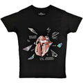 The Rolling Stones Unisex T-Shirt: Hackney Diamonds Explosion (Black)