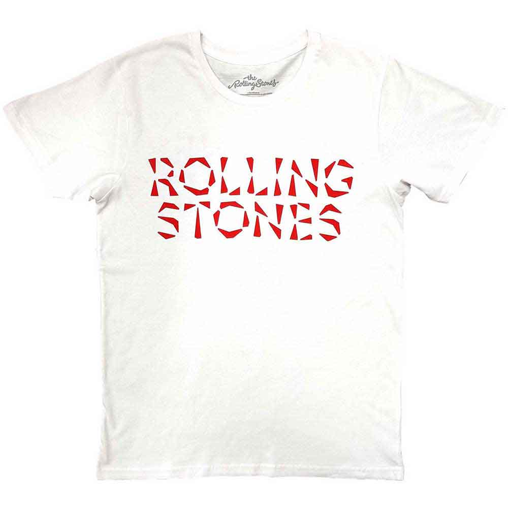 The Rolling Stones Unisex T-Shirt: Hackney Diamonds (White) (Back Print)