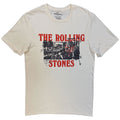 The Rolling Stones Unisex T-Shirt: Beggars Banquet Graffiti (Natural)